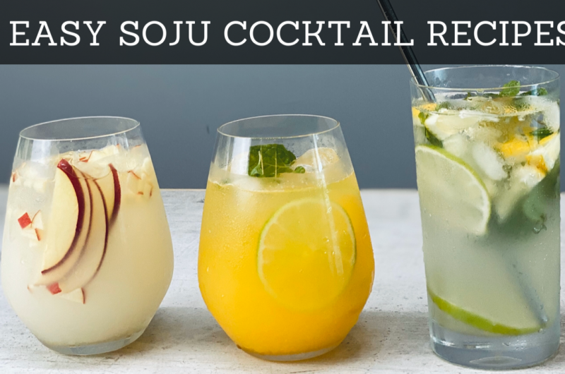 3 Easy Soju Cocktail Recipes