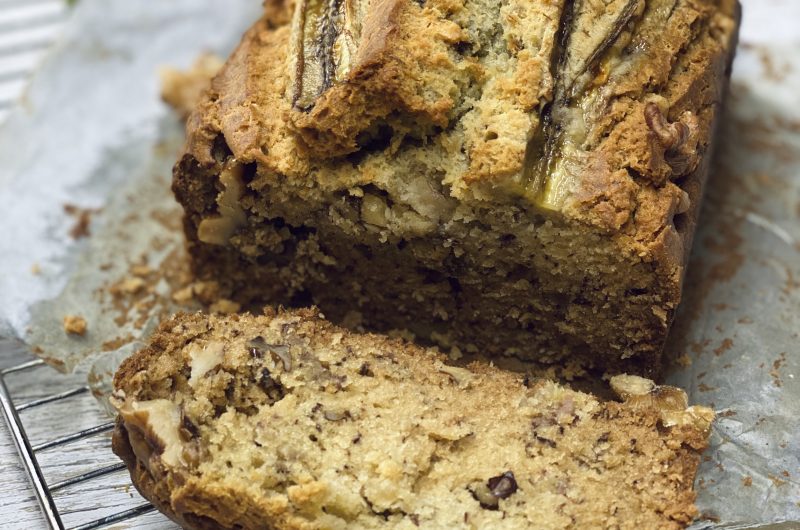 Banana Walnut Cake